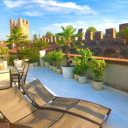 Ca' Del Sole - Attico Panoramico In Centro Storico Apartment Montagnana  Ngoại thất bức ảnh