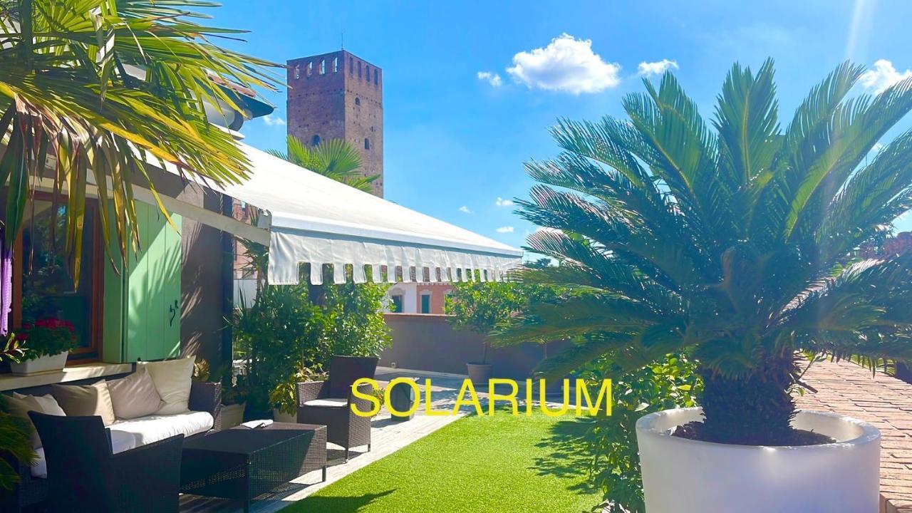 Ca' Del Sole - Attico Panoramico In Centro Storico Apartment Montagnana  Ngoại thất bức ảnh