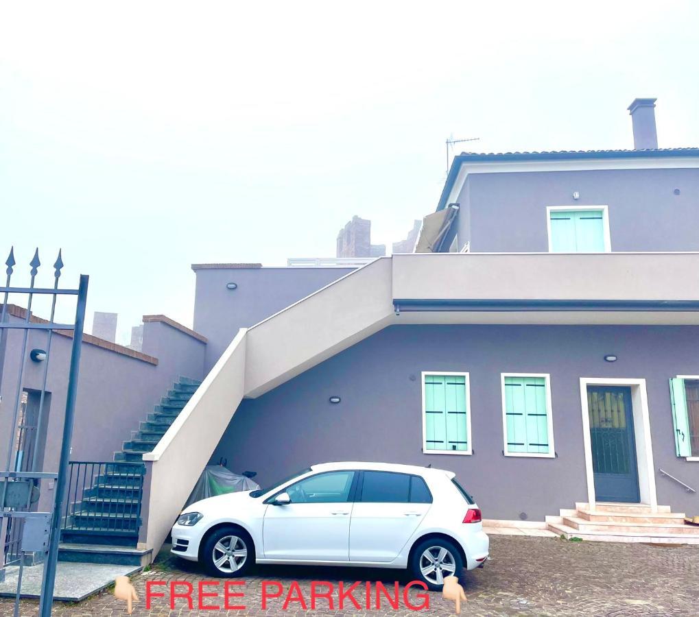 Ca' Del Sole - Attico Panoramico In Centro Storico Apartment Montagnana  Ngoại thất bức ảnh