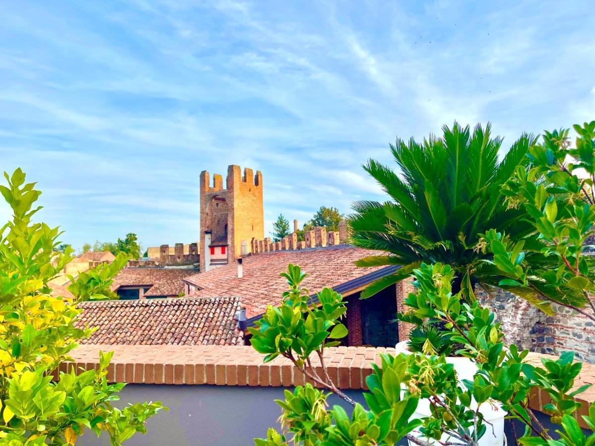 Ca' Del Sole - Attico Panoramico In Centro Storico Apartment Montagnana  Ngoại thất bức ảnh